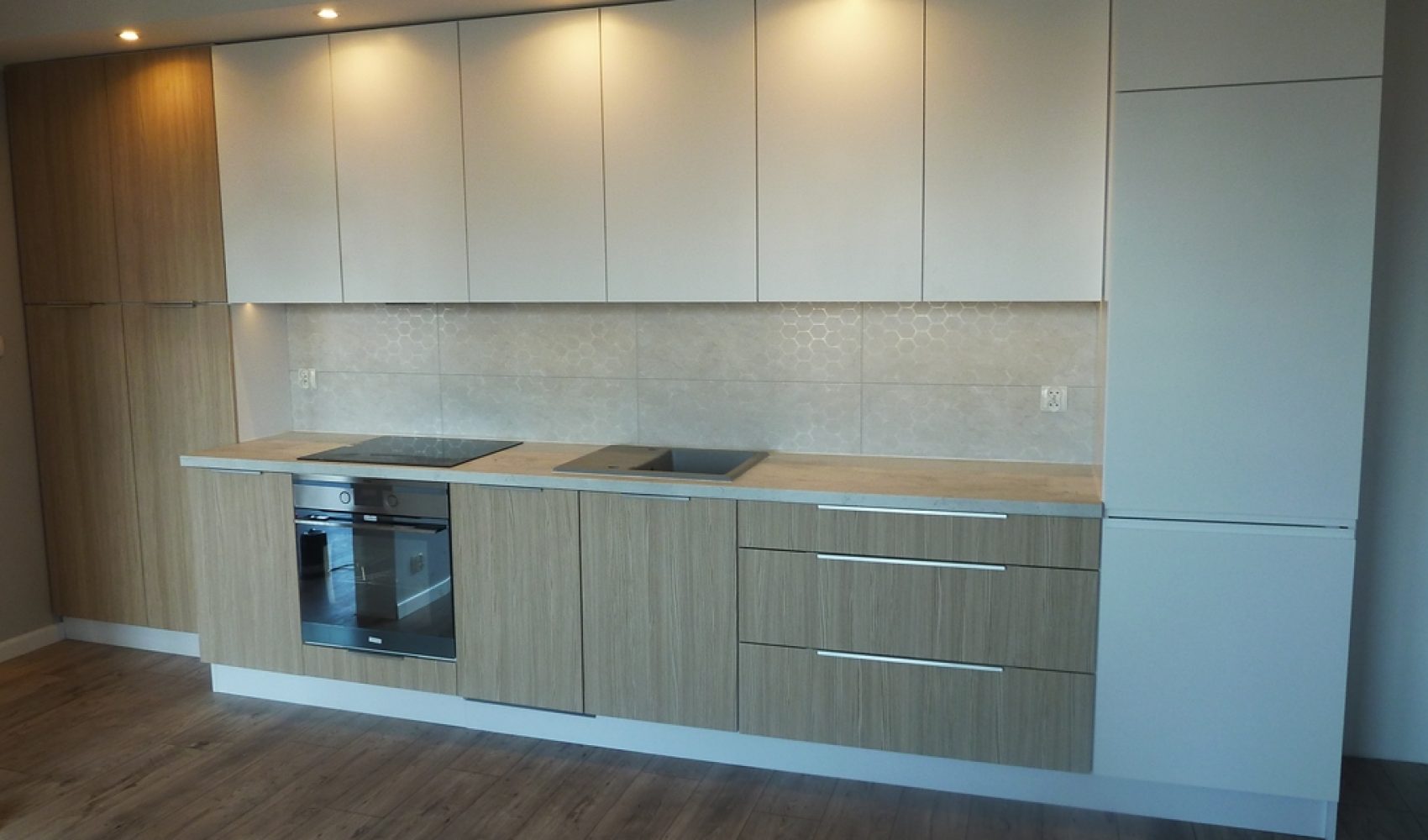 Dąb halifax egger fronty laki Kuchnia na wymiar Kraków Mebster meble fronty lakierowane matowe erowane Kraków