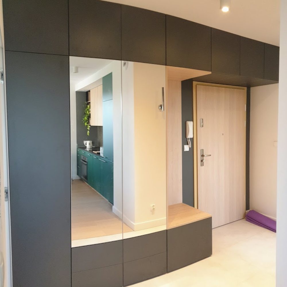 Szafa na wymiar Kraków, Bronowice z lustrem